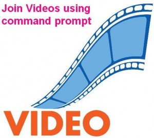 Join videos using just windows command prompt